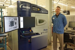 EPE Corp.’s JD Bell said that the Nordson DAGE Ruby X-ray inspection system has provided numerous benefits, including improved accuracy in through-hole solder fill determination