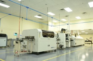 The Pmax printer in the Juki line at iTECH e-Services’ facility. The company is the first in the Southeastern region of the United States to purchase this printer.